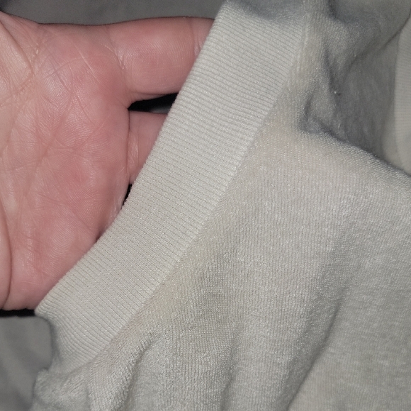 Universal Thread Cream Ribbed Top - Picture 3 of 4